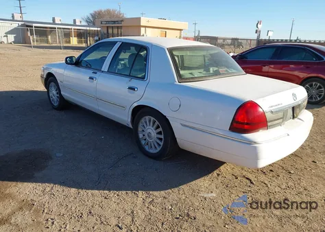 2010 Mercury Grand Marquis Ls (Fleet Only) from USA, damaged, VIN 2MEBM7FV0AX600625